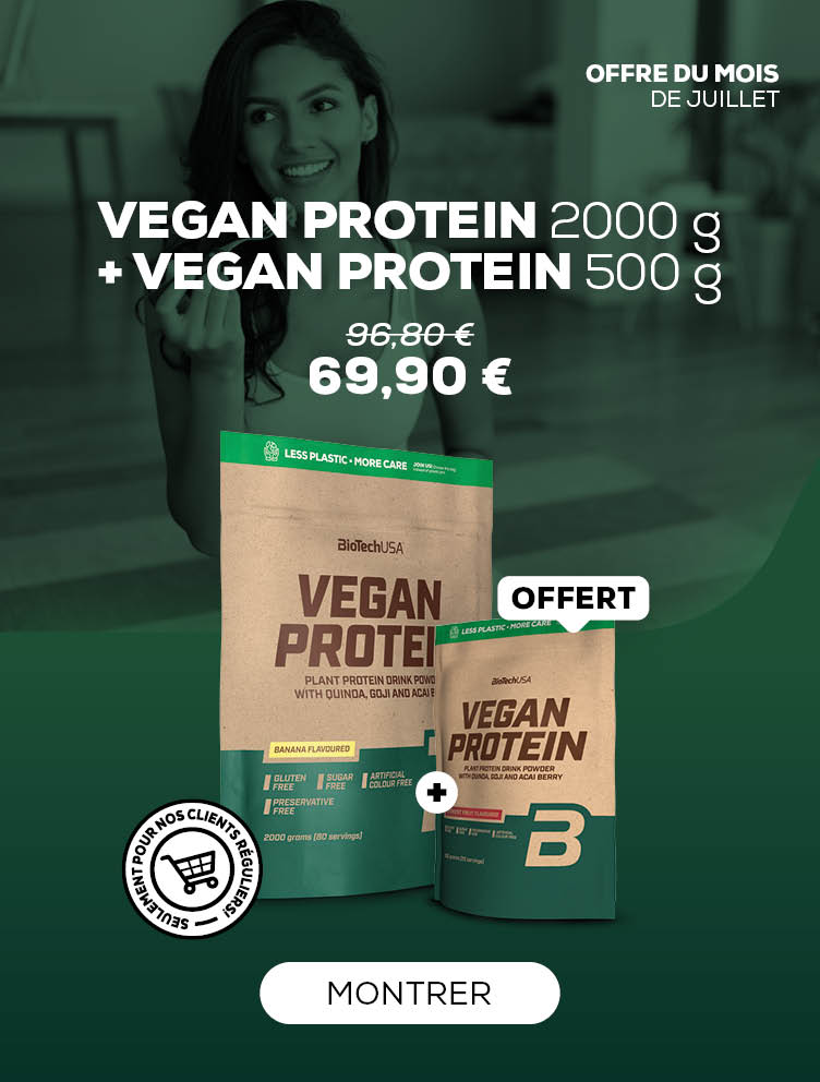 Július - Vegan Pro 2000+500